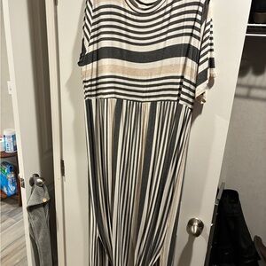 Striped Maxi Dress